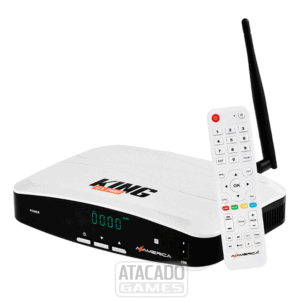 Receptor Satélite Azamerica King GX Pro