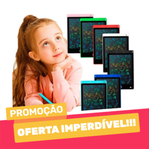 Lousa Digital 12”Polegada Lcd Infantil P/escrever- Desenhar